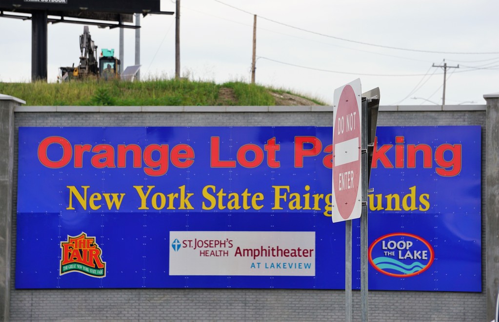 What do you think of the new Orange Lot sign at the NYS Fairgrounds